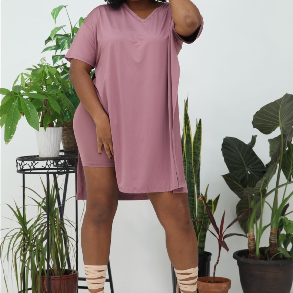 Comfy two piece set in Mauve